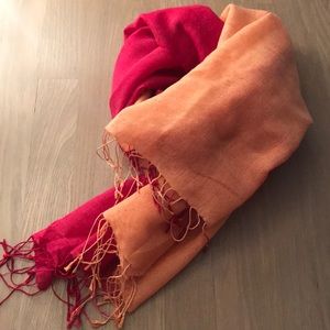 Chico’s wool and silk ombré scarf